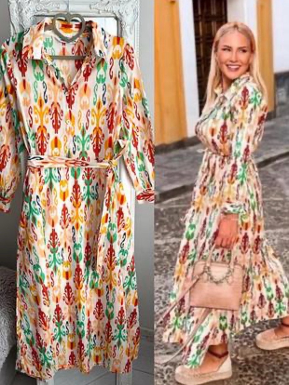 Zara women’s print dress
